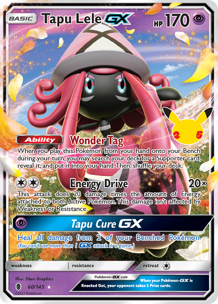 Celebrations Promo Tapu Lele GX #60 / 145